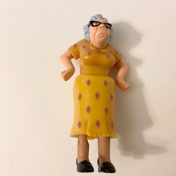 Vintage Disney  Recess Miss Finster McDonalds Toy Muriel 4 Inch Tall Figure - Picture 9 of 11
